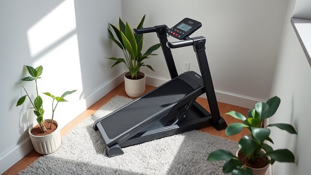 space efficient adjustable quiet monitor