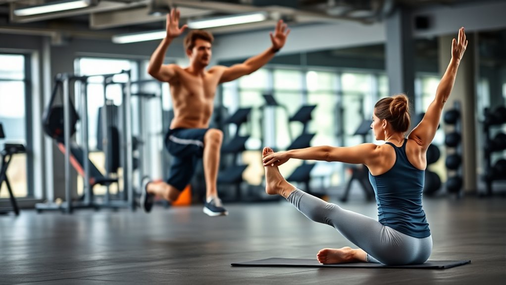 stretch before exercise properly