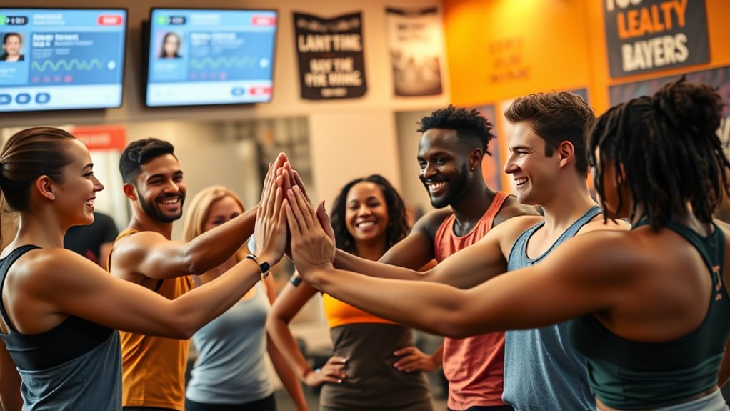 supportive fitness community benefits