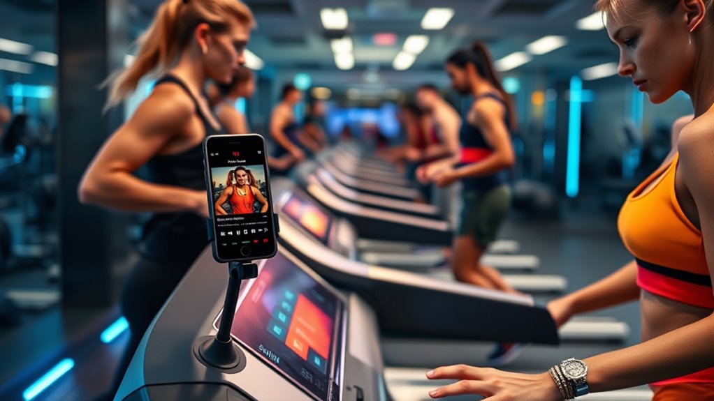 tailored workout music segments