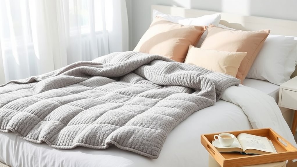 top anxiety relief weighted blankets