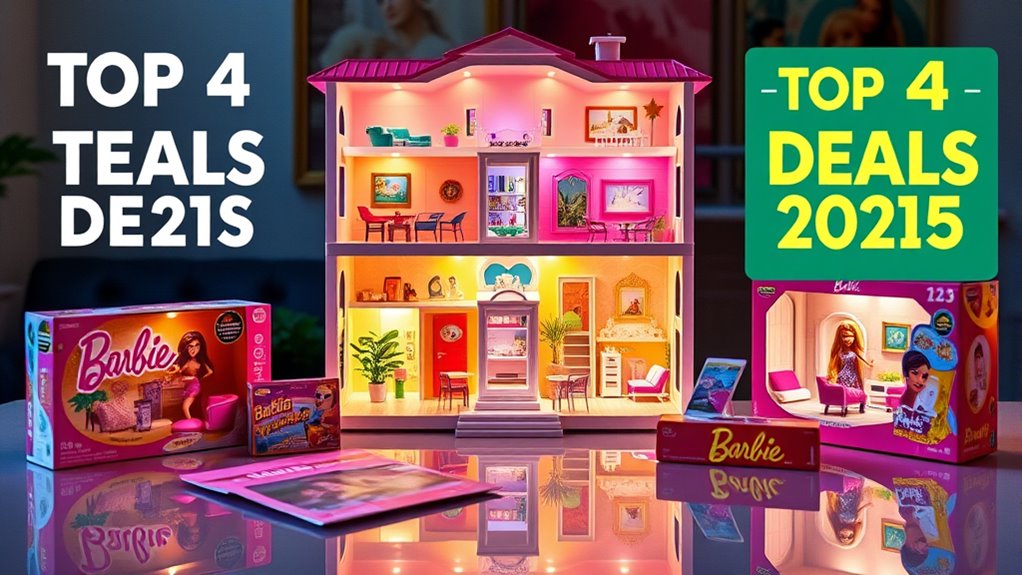 top barbie dreamhouse deals