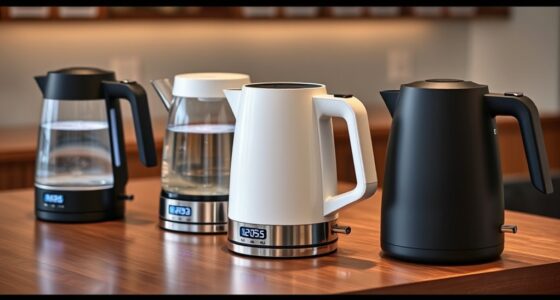 top electric kettles with temperature