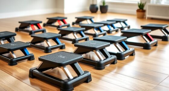 top mini steppers with bands