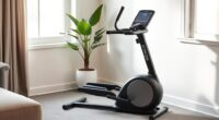 top space saving ellipticals