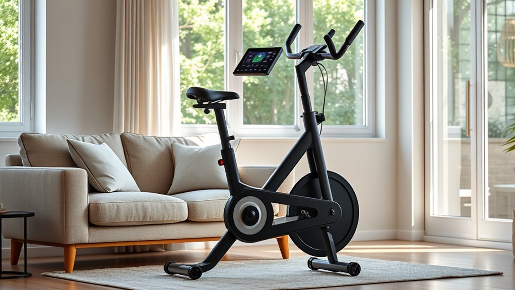 top space saving exercise bikes