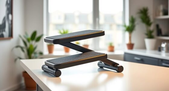 top space saving stair steppers