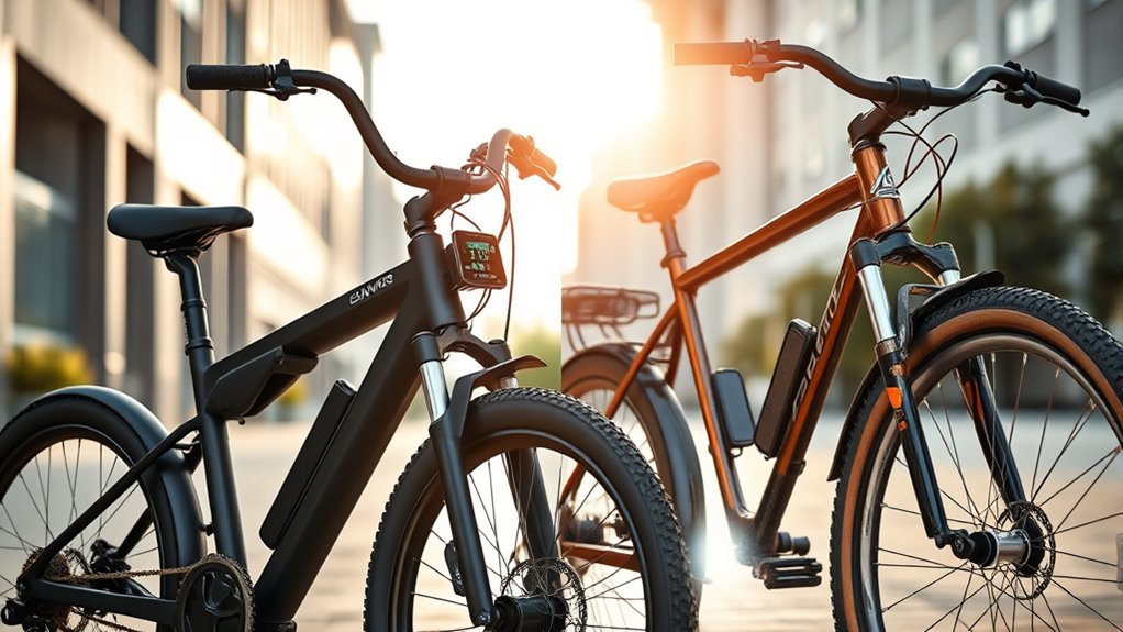 traditional bikes are more durable