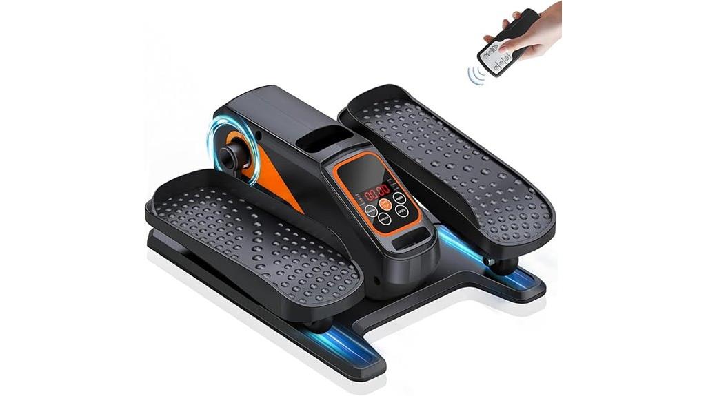 under desk elliptical remote