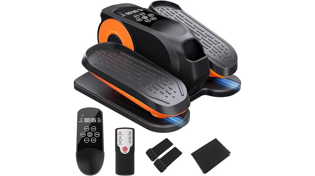 under desk elliptical with remote