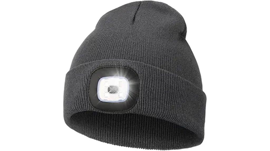 unisex led beanie headlamp