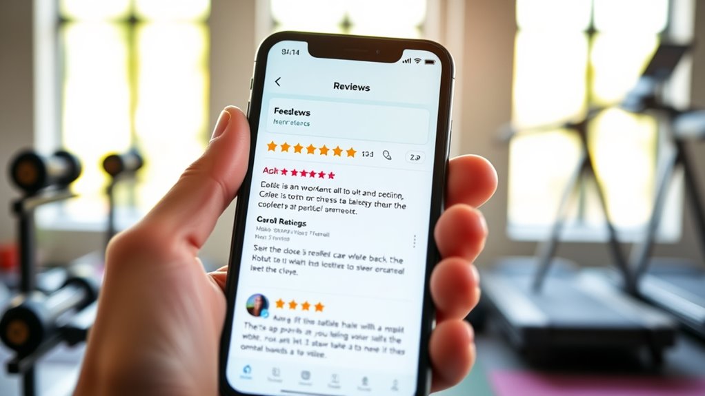user reviews guide app choices