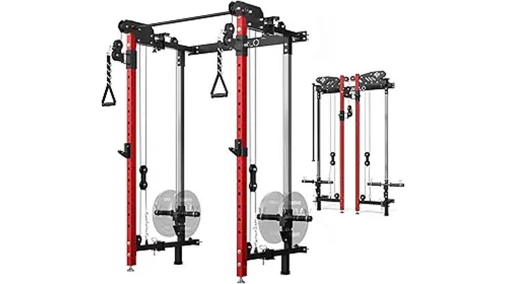 versatile folding fitness equipment