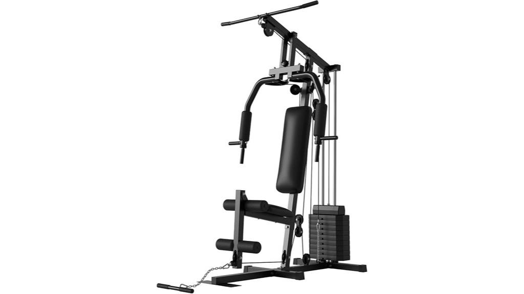 versatile gym equipment with heavy weights