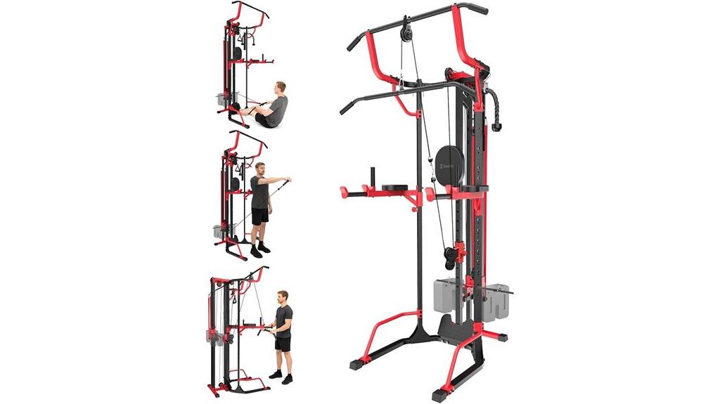 versatile steel workout tower