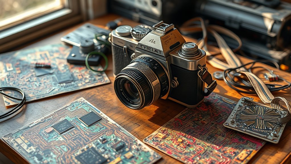 vintage camera art techniques