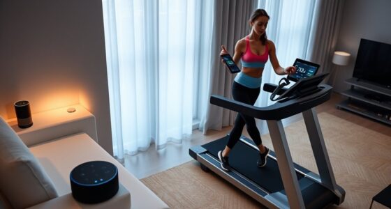 voice controlled fitness devices