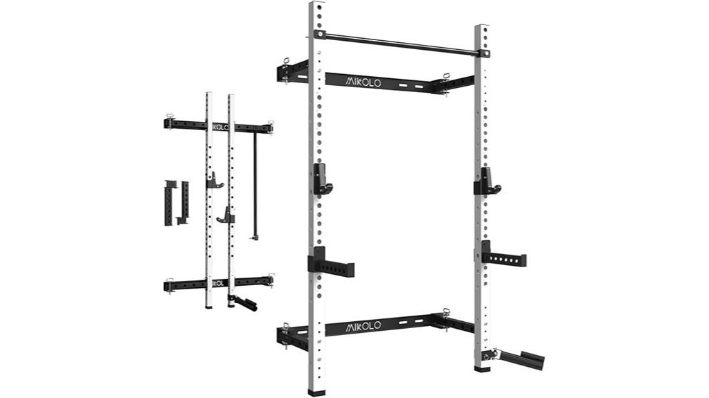 wall mounted squat rack
