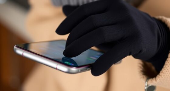 warm touchscreen compatible gloves
