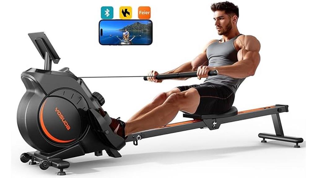 water rowing machine bluetooth