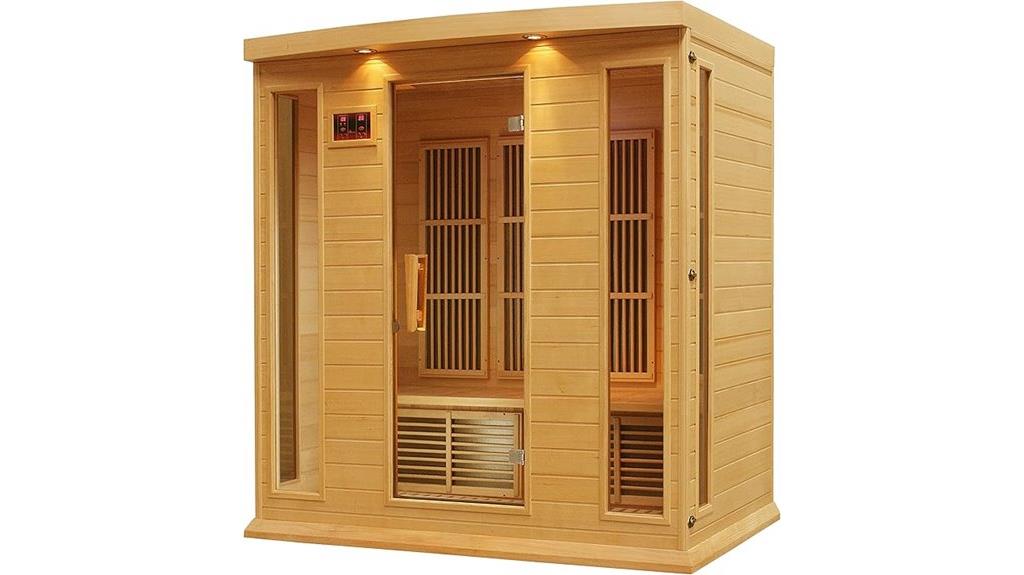 4 person infrared sauna