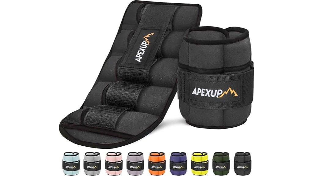 adjustable 10 pound ankle weights