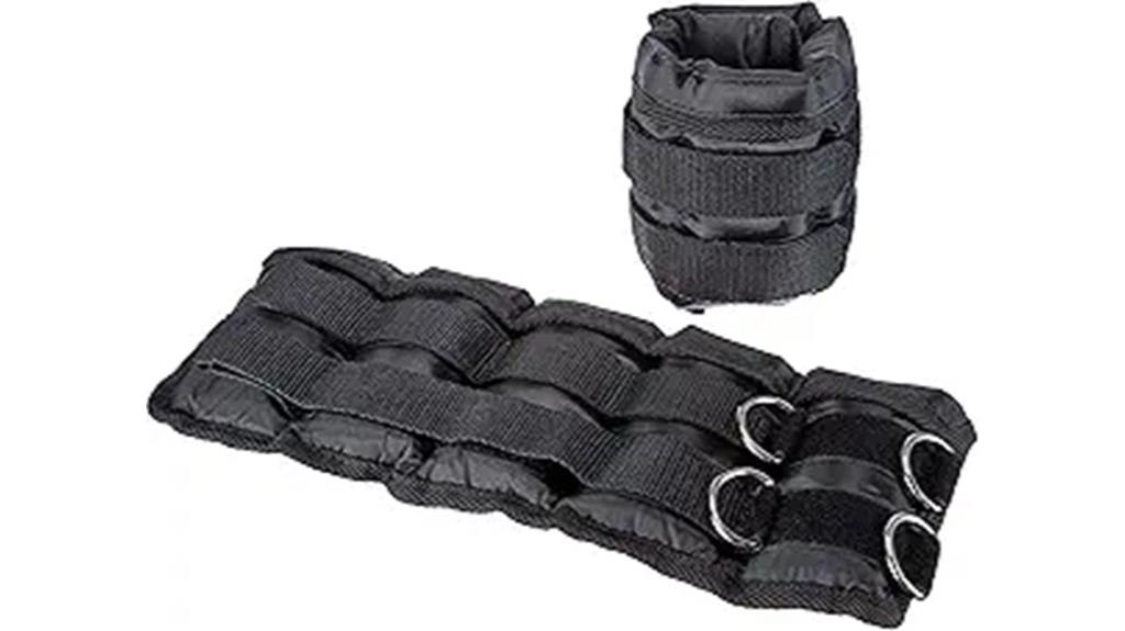 adjustable ankle weight set