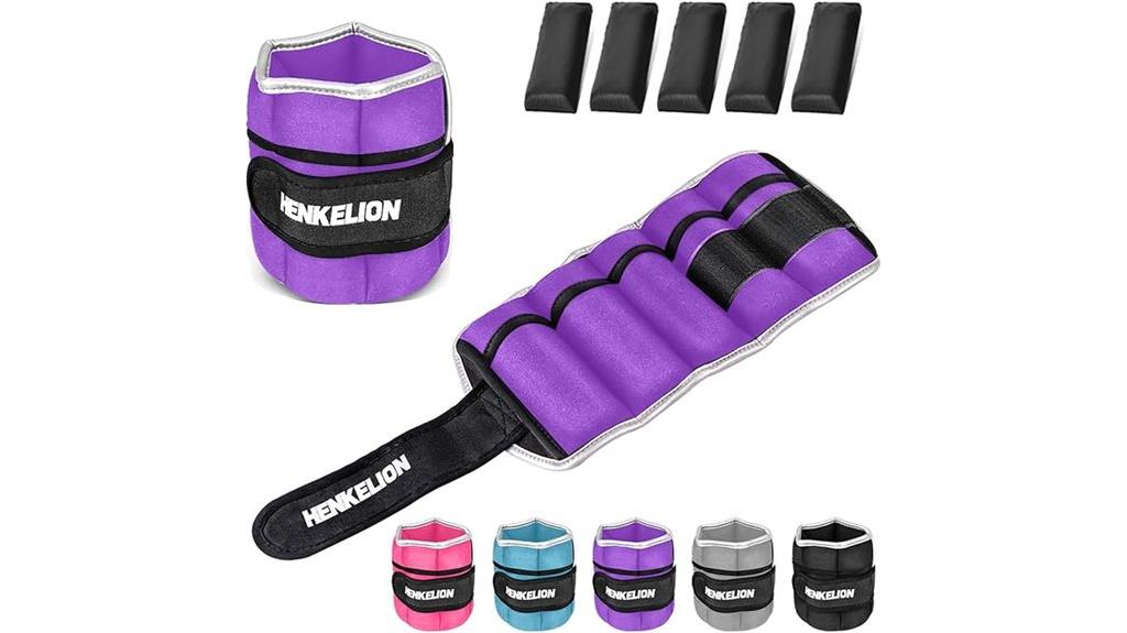 adjustable fitness ankle weights