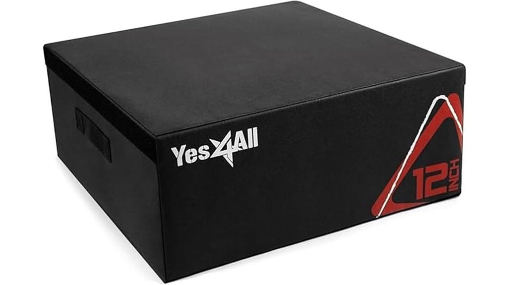 adjustable plyometric exercise box