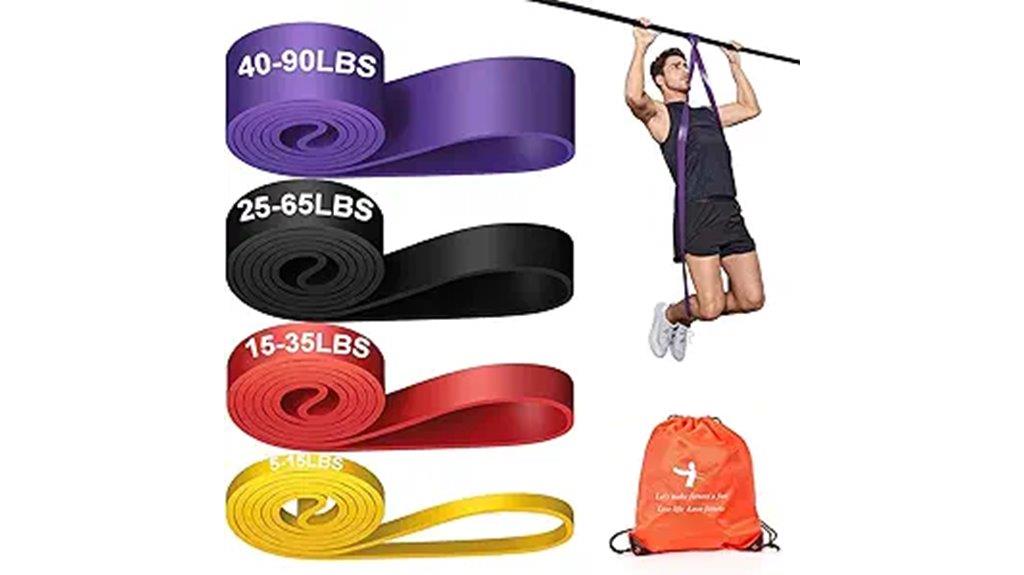 adjustable resistance pull up bands