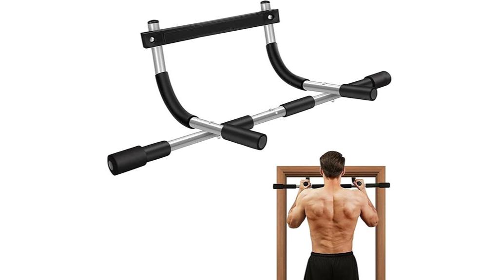 adjustable steel doorway bar