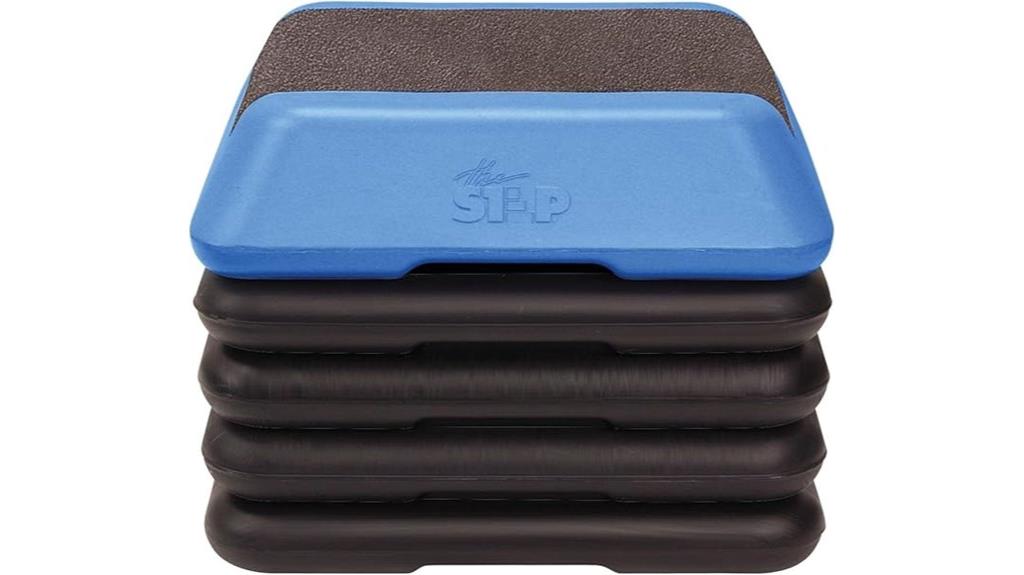 adjustable step aerobic platform