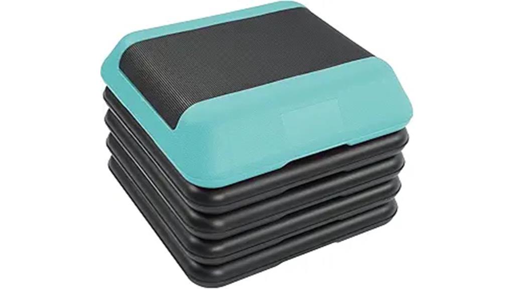 adjustable step platform risers