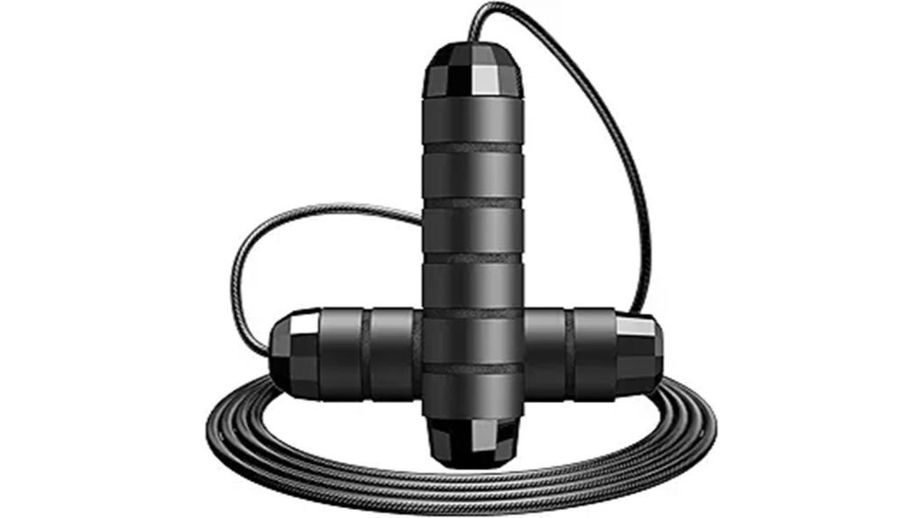 adjustable tangle free jump rope