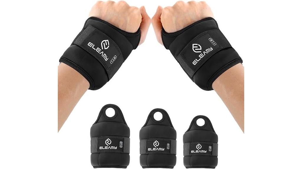 adjustable wrist weights