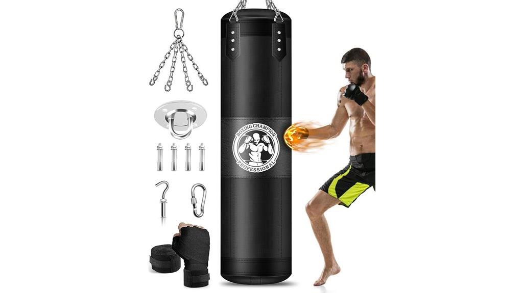 adult 4ft pu boxing bag