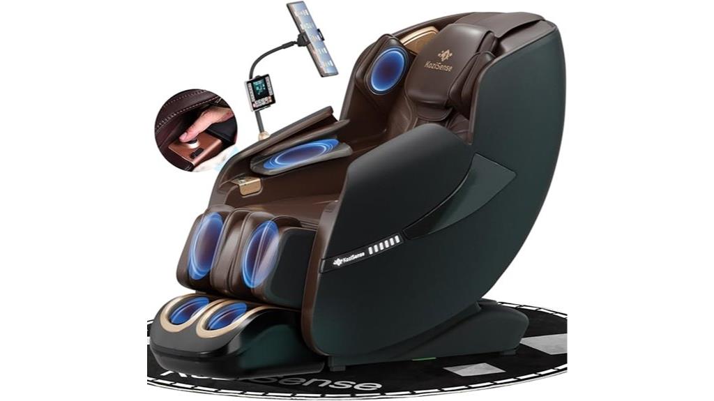advanced zero gravity massage chair