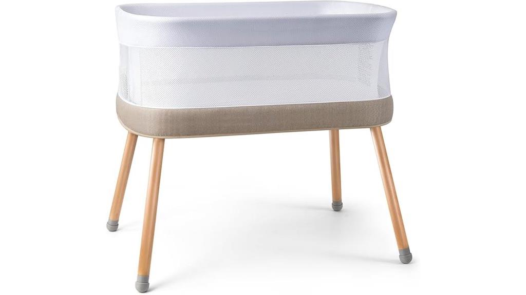 automated rocking baby bassinet