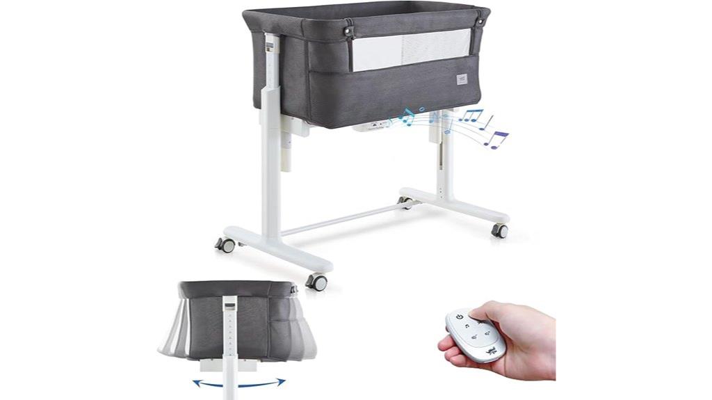 automatic adjustable baby cradle