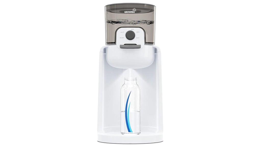 baby bottle warmer temperature