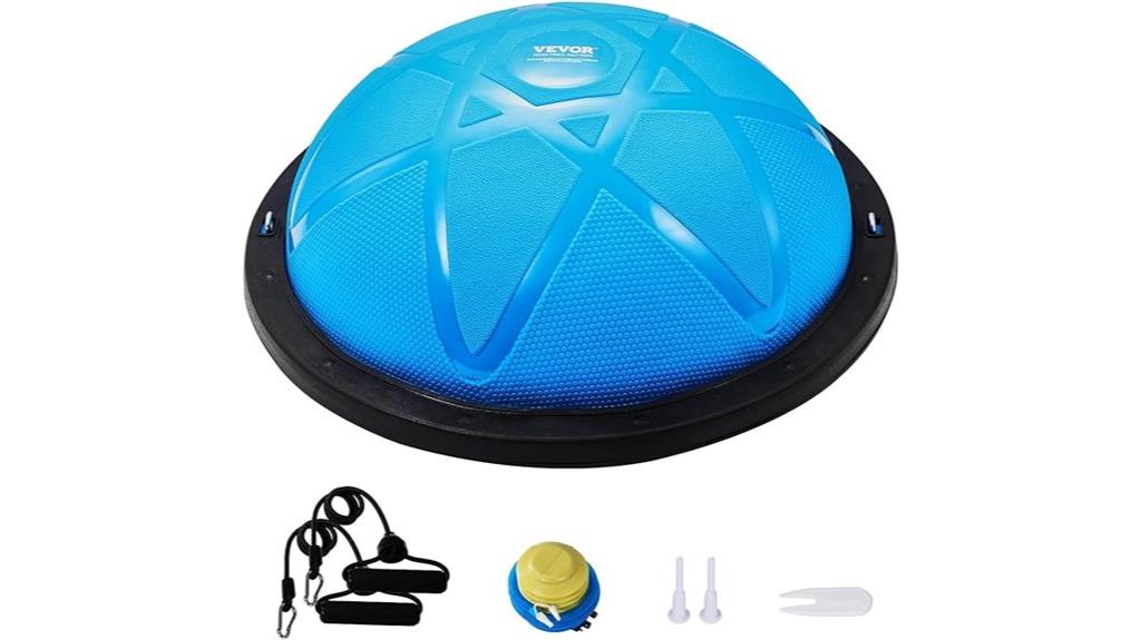 balance ball trainer size