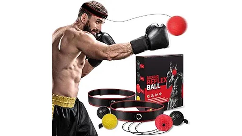 boxing reflex ball headband