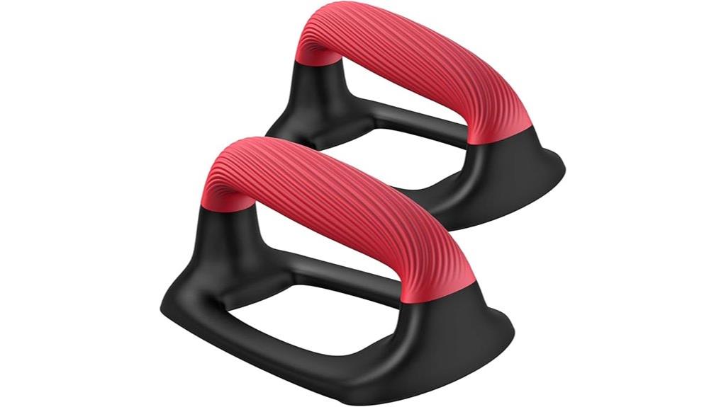 comfortable non slip push up bars