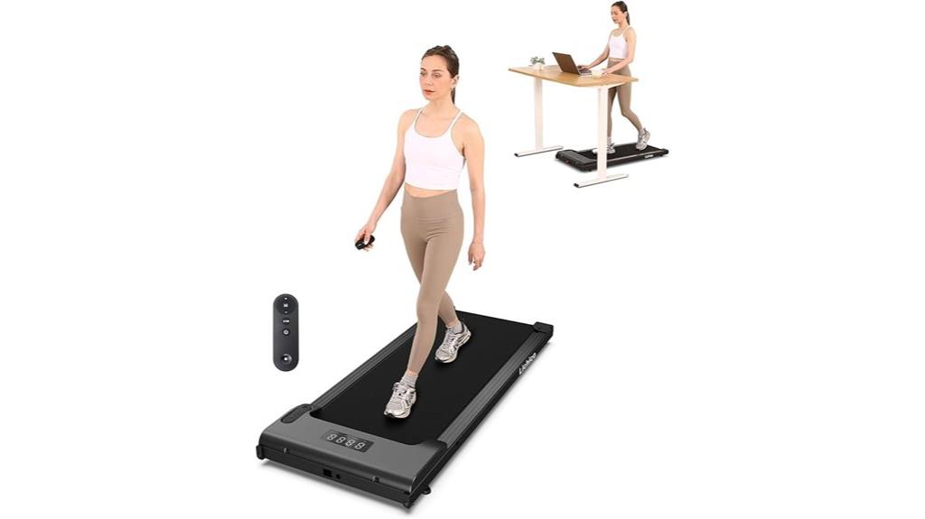 compact under desk treadmill