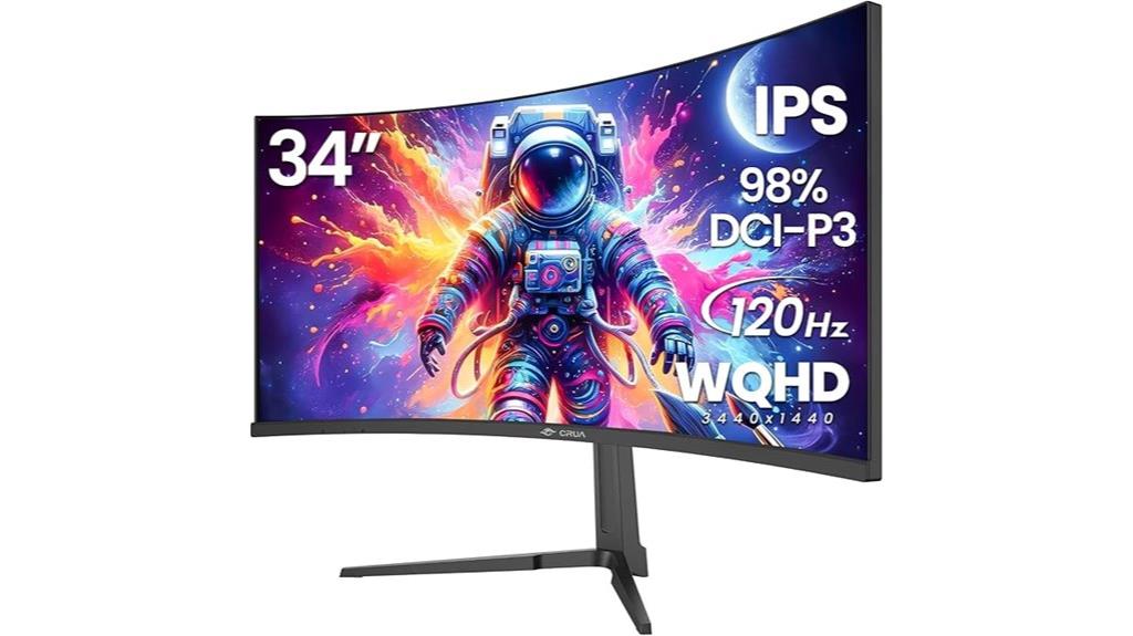 curved 34 inch gaming monitor