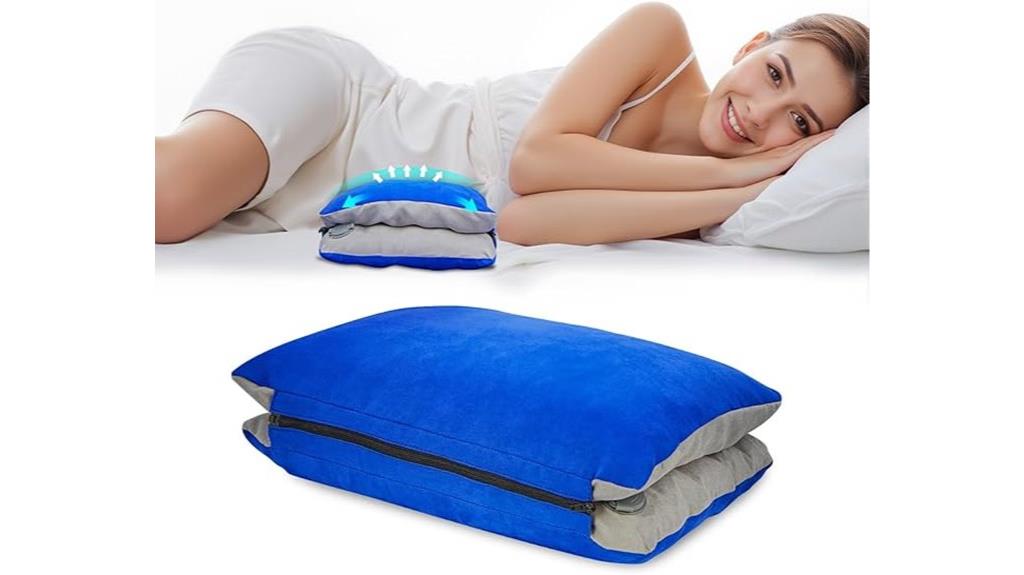 dual purpose camping pillow