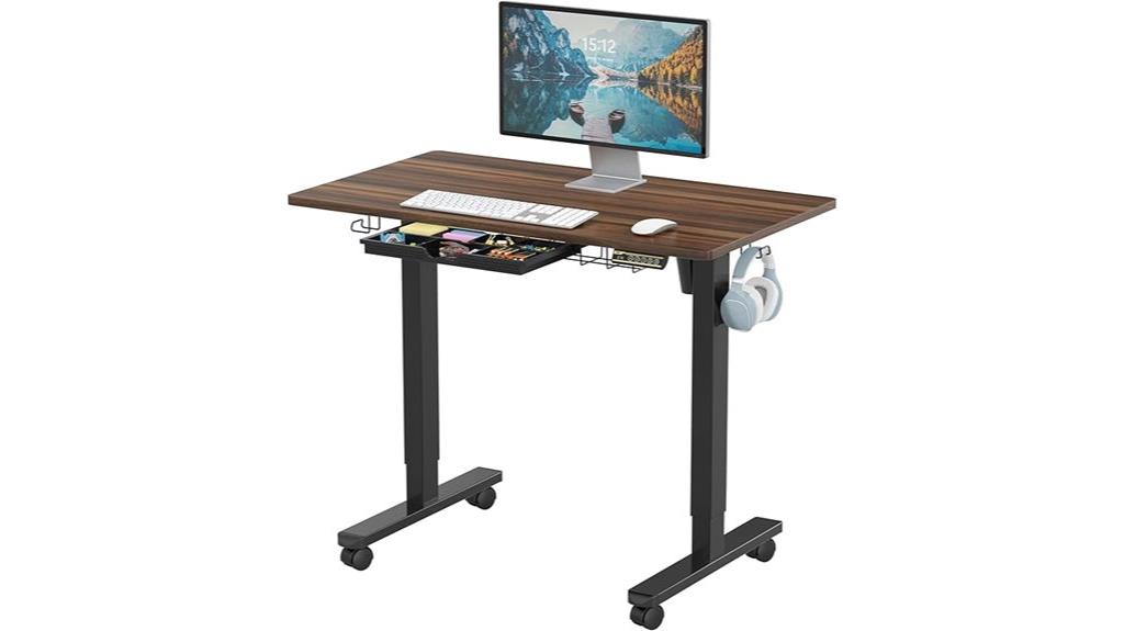 electric sit stand desk