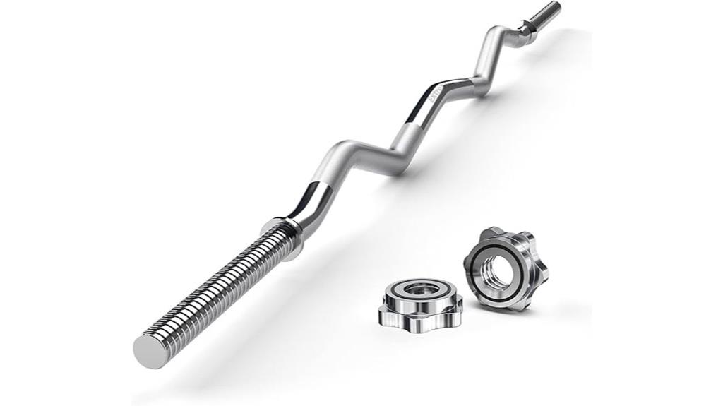 ez curl bar for lifting