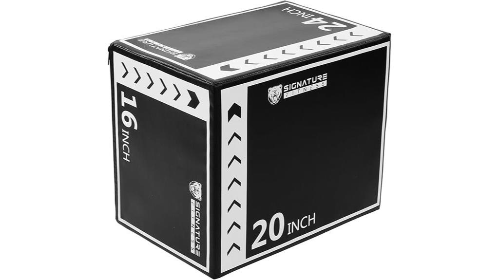 foam plyometric jump box