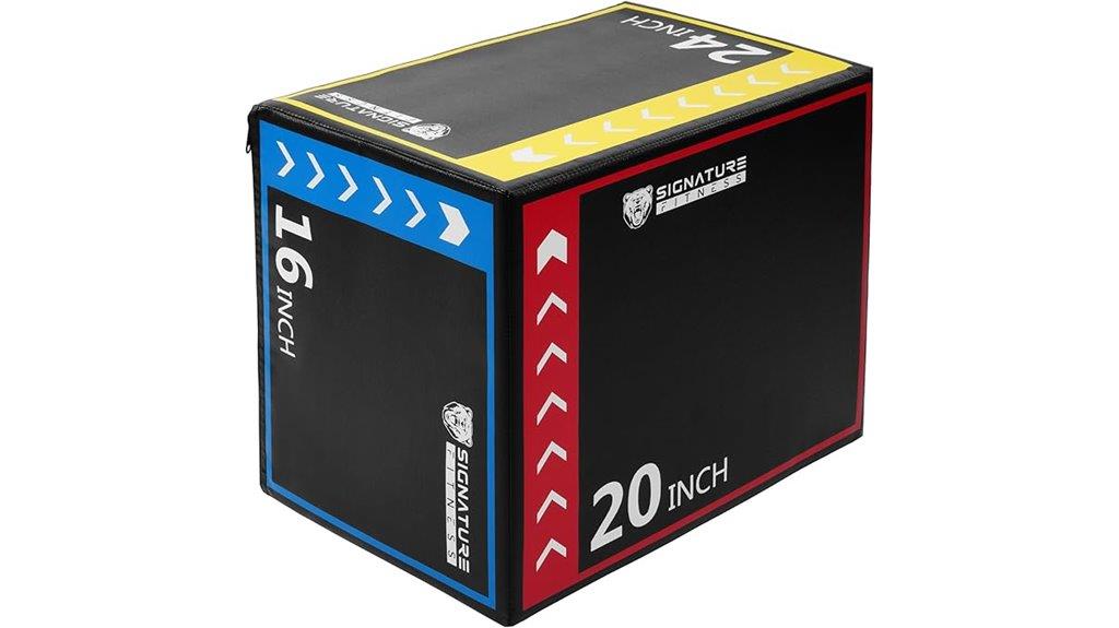 foam plyometric jump box